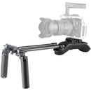 Niceyrig Dual-Grip Shoulder Support Rig (Leather Handles)