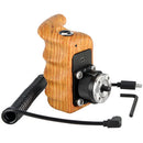 Niceyrig Right-Side Wooden Handgrip with Record Start/Stop Remote Trigger