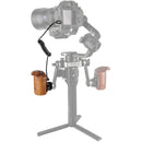 Niceyrig Left-Side Wooden Handgrip with Record Start/Stop Remote Trigger