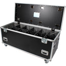 ProX TruckPaX Heavy-Duty Truck Pack Utility Flight Case with Divider and Tray Kit (Black)