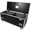ProX TruckPaX Heavy-Duty Truck Pack Utility Flight Case with Divider and Tray Kit (Black)