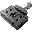 ProMediaGear Arca-Type Clamp for Straps, Holsters, and L-Brackets with Built-In Arca Dovetail