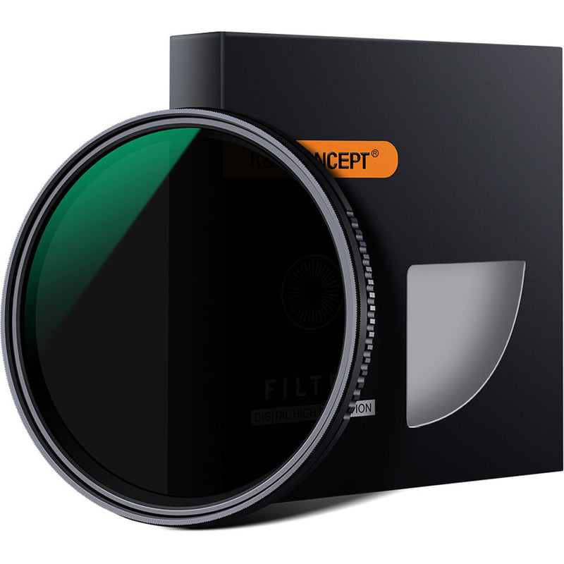 K&F Concept Nano-D Variable ND Filter with Multiresistant Coating (49mm, 3- to 11-Stop)