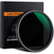 K&F Concept Nano-D Variable ND Filter with Multiresistant Coating (49mm, 3- to 11-Stop)