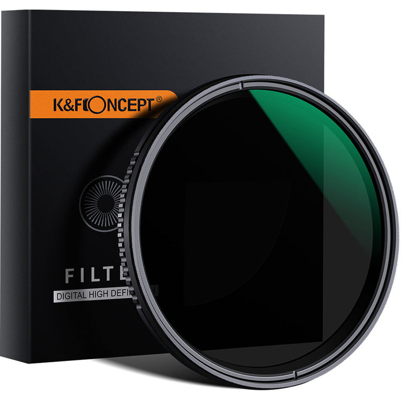 K&F Concept Nano-D Variable ND Filter with Multiresistant Coating (49mm, 3- to 11-Stop)