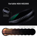 K&F Concept Nano-D Variable ND Filter with Multiresistant Coating (43mm, 3- to 11-Stop)