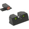 MEPROLIGHT LTD HVS Sights for Sig Sauer 9mm/.357 P226 (Orange Front, Green Rear)