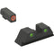 MEPROLIGHT LTD HVS Sights for Glock 9mm/.357 SIG/.40/.45 GAP (Orange Front, Green Rear)