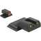 MEPROLIGHT LTD Front & Rear Sights for Smith & Wesson M&P Shield (Orange Front & Green Rear Dots)