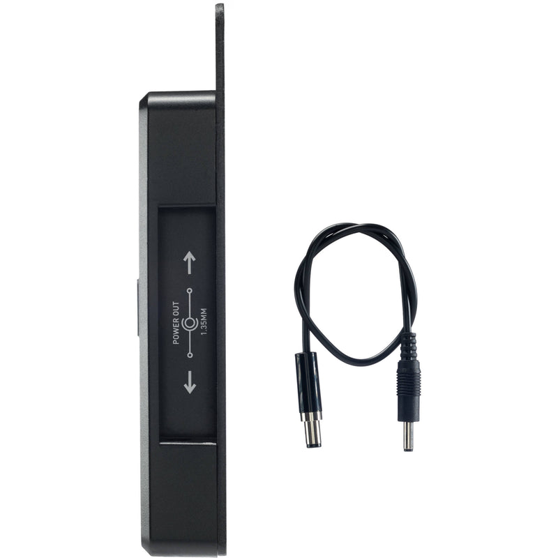 Teradek Battery Plate for Canon LP-E6 or Sony NP-F550 with Barrel Power Cable