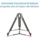 Proaim Heavy-Duty Tripod Ground Spreader (Rubber)