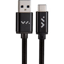 Voyage Audio 10' USB Type-C to USB Type-A Braided Nylon USB 3.0 Cable