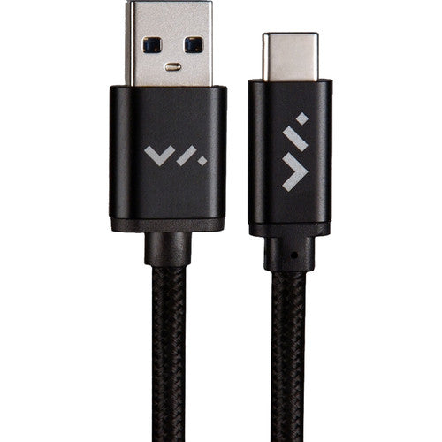 Voyage Audio 10' USB Type-C to USB Type-A Braided Nylon USB 3.0 Cable