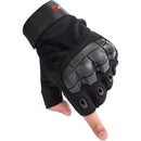 ProX X-Gripz Hard Knuckle Fingerless Gloves for Truss and Stage Performance