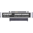 QNAP QDA-SA3 2.5" SAS to SATA III Drive Adapter for Dual-Controller All-Flash Enterprise ZFS NAS (4-Pack)