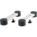 K&M Stage Piano Support Arms for Omega Stands (Pure White)