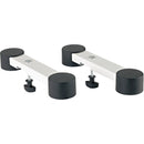 K&M Stage Piano Support Arms for Omega Stands (Pure White)