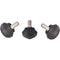 Leofoto 25mm Rubber Feet for Leofoto Tripod (3-Pieces)