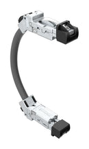 Amphenol Communications Solutions DRPC215001340 DRPC215001340 Ethernet Cable Cat6a 45&deg; RJ45 Plug to Sftp (Screened Foiled Twisted Pair) Grey