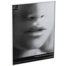 MCS Framatic Fineline Aluminum Frame with 12 x 18" Glass (White)
