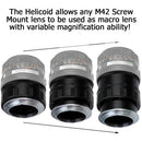 FotodioX M42 Screw-Mount Lens to Sony E-Mount Camera Adapter with Macro