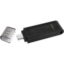 Kingston 128GB DataTraveler 70 USB 3.2 Gen 1 Type-C Flash Drive (2-Pack)