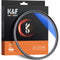 K&F Concept Blue Multi-Coated UV Filter, Slim (62mm)