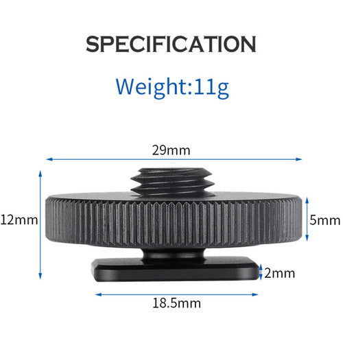 Leofoto FA-02 Hot Shoe Adapter