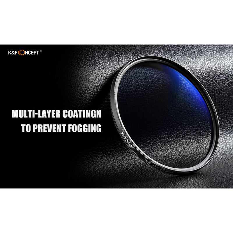 K&F Concept Classic Series Slim Multicoated Circular Polarizer Filter (62mm)