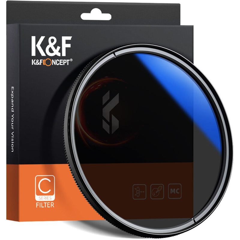 K&F Concept Classic Series Slim Multicoated Circular Polarizer Filter (55mm)