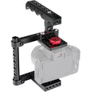 CAMVATE Half Cage Rig with Top Cheese Handle Grip for Canon M50