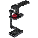 CAMVATE Half Cage Rig with Top Cheese Handle Grip for Canon M50