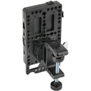 CAMVATE V-Mount Battery Plate Splitter with C-Clamp V-Lock Wedge Kit