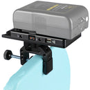 CAMVATE V-Mount Battery Plate Splitter with C-Clamp V-Lock Wedge Kit