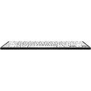 Logickeyboard LargePrint Black-on-White Bluetooth Mini Keyboard (Windows, US English)