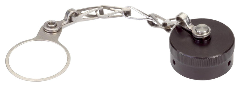 AMPHENOL PCD MS318122NA DUST COVER W/ CHAIN & RING, SIZE 22/RCPT