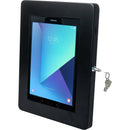 CTA Digital Premium Large Locking Wall Mount for Tablets (Black)