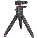 SmallRig Mobile Video Cage for iPhone 15 Pro with LED Video Light and Mini Tripod