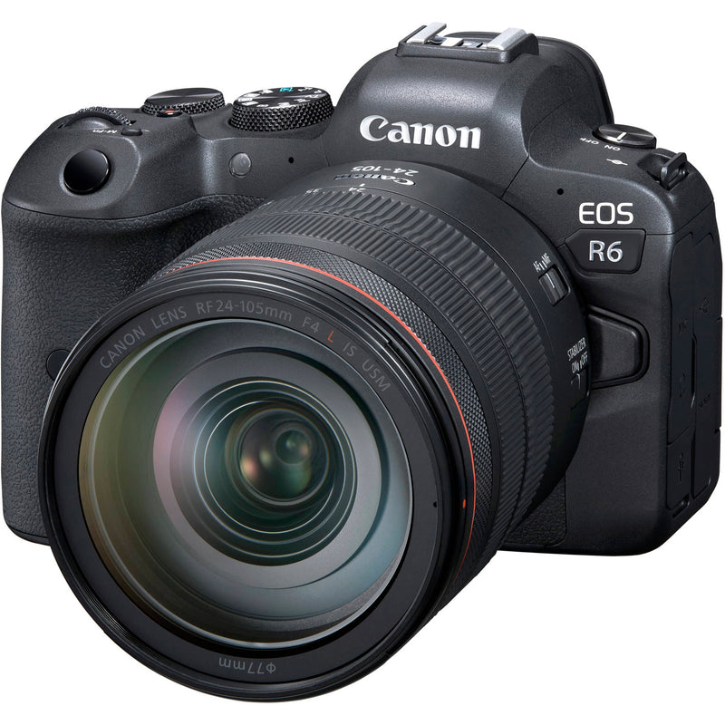 Canon EOS R6 Mirrorless Camera with 24-105mm f/4 Lens