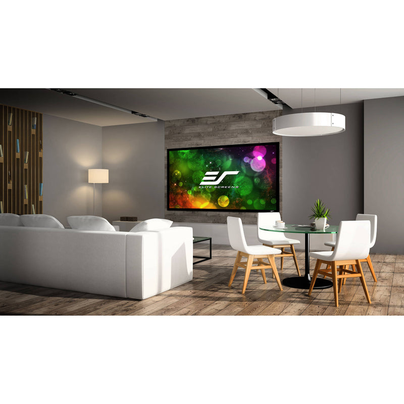 Elite Screens SB135WH2 Sable Frame B2 Series 135" Fixed Frame Projection Screen