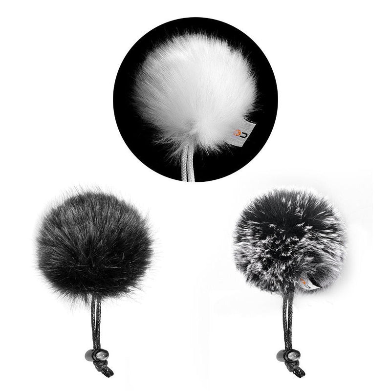 Comica Audio CVM-MF1 Furry Wind Muff for Lavalier Microphone (Black)