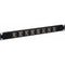 TecNec Board Room 1-Gang Wall Plate with Neutrik 3-Pin XLR Female Connector (Black)