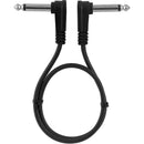 Mogami Right-Angle Male to Right-Angle Male Pedal Cable (1.5', 3-Pack)