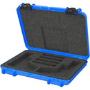 Seahorse 85FP2 Two-Gun Micro Case with Foam (Blue)