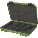 Seahorse 85FP2 Two-Gun Micro Case with Foam (Green)