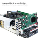 SIIG 4-Port USB 3.0 Type-A PCIe Card