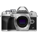 Olympus OM-D E-M10 Mark IV Mirrorless Camera with 14-42mm Lens Kit (Silver)