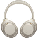 Sony WH-1000XM4 Wireless Noise-Canceling Over-Ear Headphones (Silver)