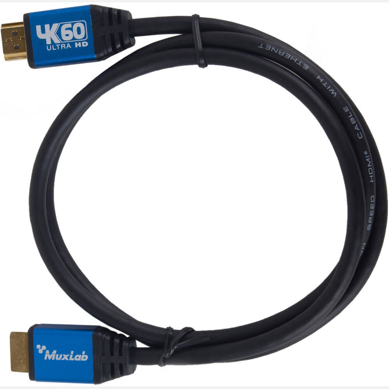 MuxLab Premium High-Speed HDMI Cables with Ethernet (6.6', 10-Pack)