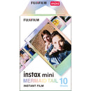 FUJIFILM instax mini LiPlay Hybrid Instant Camera with Accessories Kit (Deep Bronze, 10 Exposures)